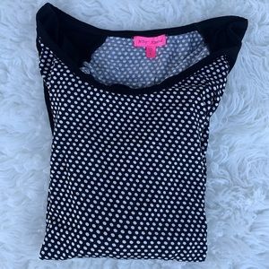 Betsey Johnson pajama shirt comfy lounge wear